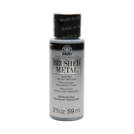 FolkArt® Brushed Metal™ Matte Finish Acrylic Paint